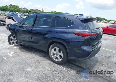 2021 Toyota Highlander L from USA, damaged, VIN 5TDCZRAH0MS078583